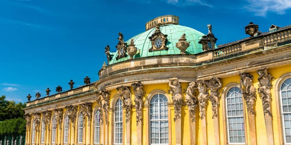 Sehenswürdigkeiten in Potsdam - z.B. Schloss Sanssouci