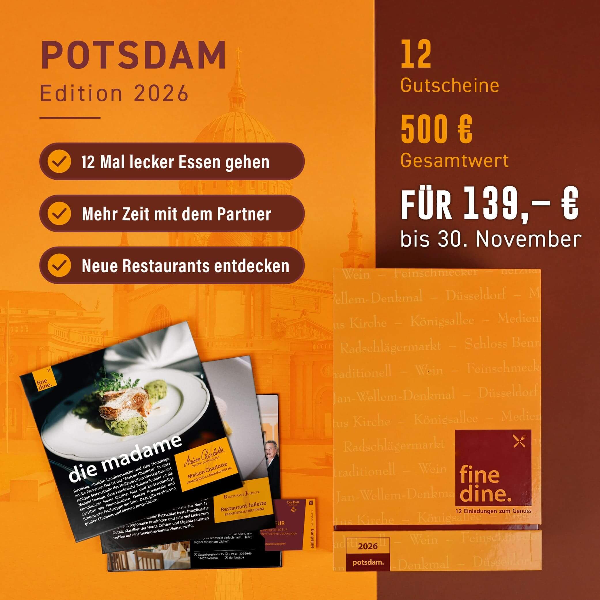 FINE DINE® Box Potsdam 2026